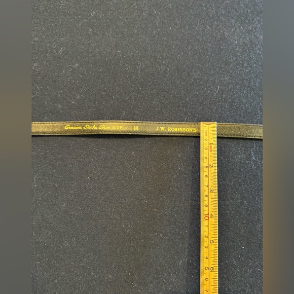 Elegant Grey/Blue with Gold Buckle Women's Belt Sz M - Picture 3 of 5